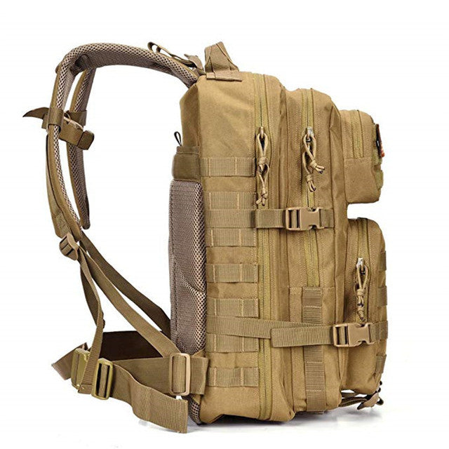Mountaineering trekking army fan backpack - Locust