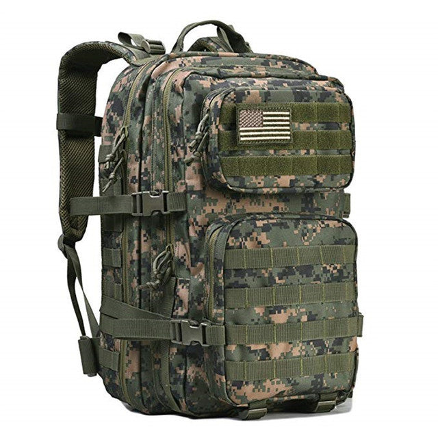 Mountaineering trekking army fan backpack - Locust
