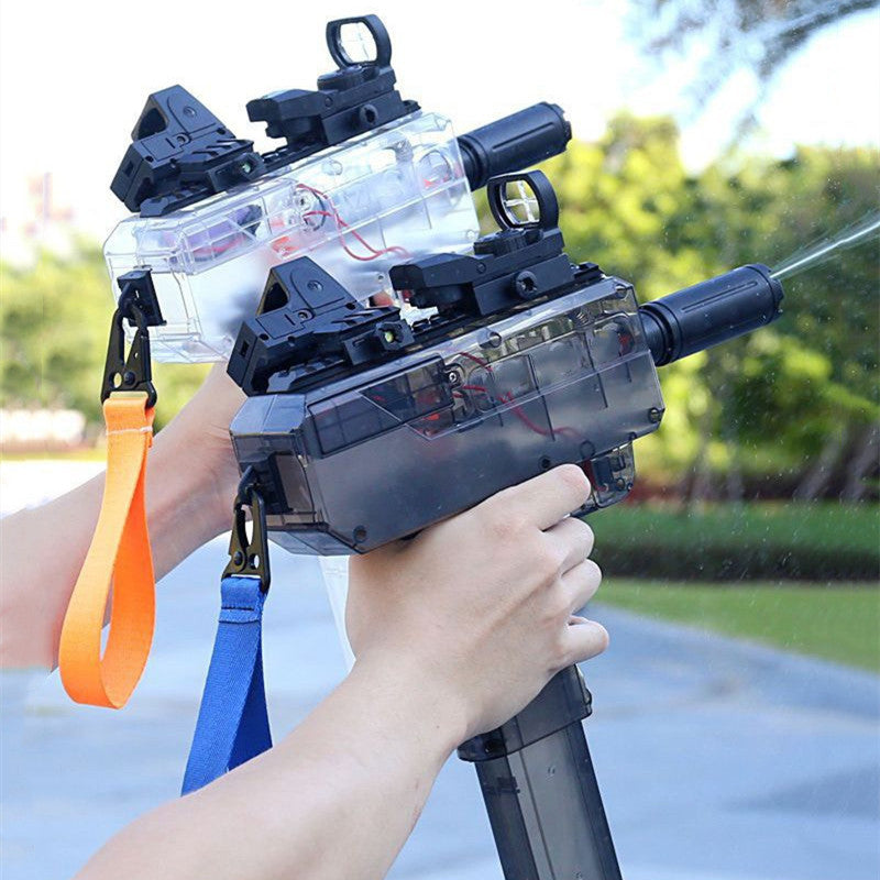 Electric Uzi Water Gun - Powerful Outdoor Toy - Locust